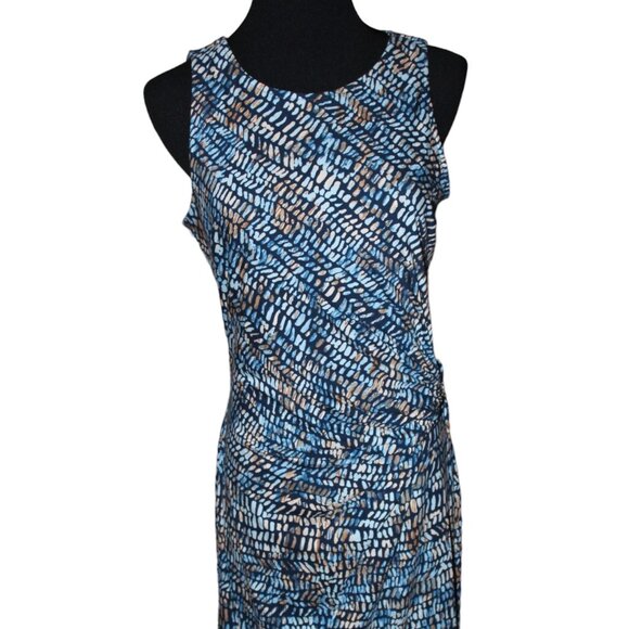 NIC+ZOE Dresses & Skirts - SALE! NIC+ZOE Raindrops Waterdrops Twisted Ruched Lined Dress S Small NWOT's